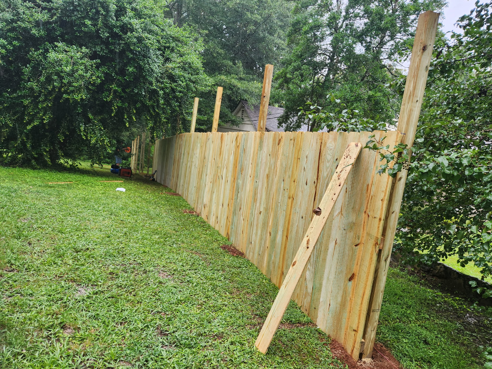 Fence In Progress